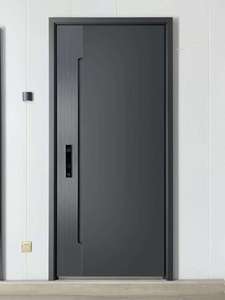 High-quality Custom Aluminum Entrance Doors Soundproof And Fireproof