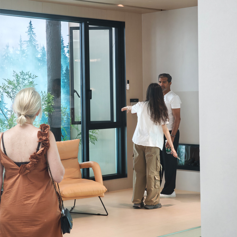 UK villa builder partnership for premium doors