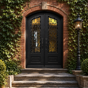 Anti-Theft Front Entry Door Steel Construction
