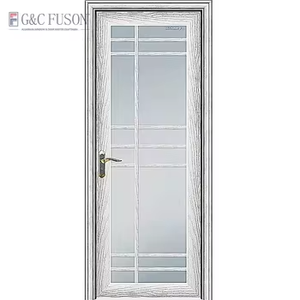 Fuson Soundproof Security Doors Porte Exterieur High Quality Casement Doors
