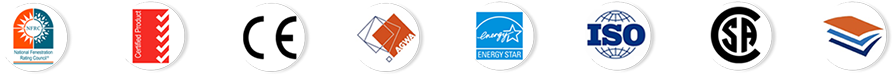 International certification logos