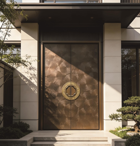 Armored Security Door Thermal Break Insulated Villa Exterior Front Entry Door