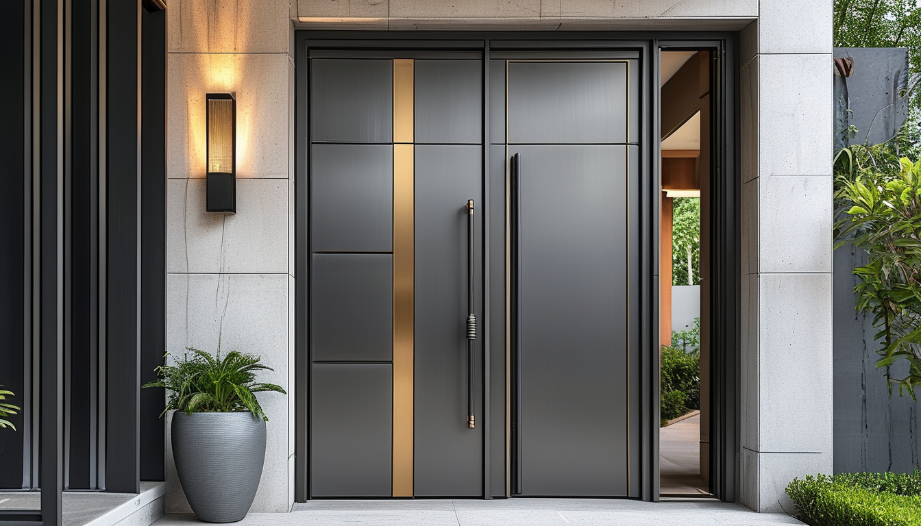 Custom Aluminum Entry Door Manufacturer