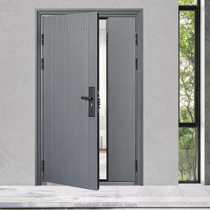Premium Steel Security Door Thick Steel Plate Waterproof Insulated