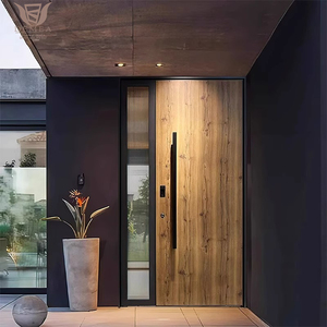 DEMEA Custom Exterior Heavy Duty Antitheft Villa Cast Aluminum Pivot Door