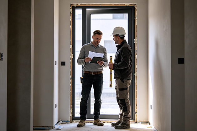 Entry doors for builders and contractors