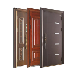 Modern Steel Entry Door With Sound Insulation