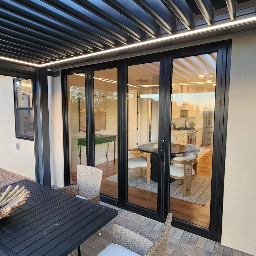 High Altitude Mountain Villa Entry Door Colorado