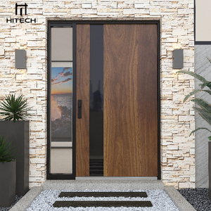 Hitech Modern American Design House Front Pivot Door