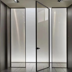 Steel Pivot Door Custom Slim Frame Thermal Break
